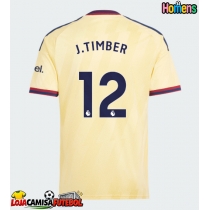 Camisa de Futebol Arsenal Jurrien Timber #12 Equipamento Alternativo 2026-27 Manga Curta